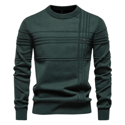 Burkhard | Stijlvolle herenpullover met ruitdesign