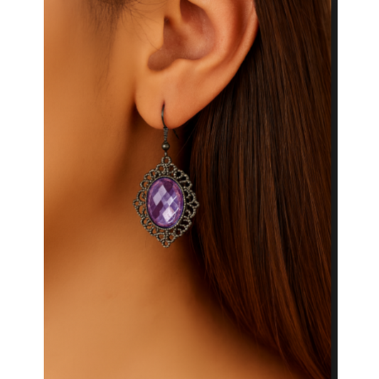 Yara Amethyst Ohrringe