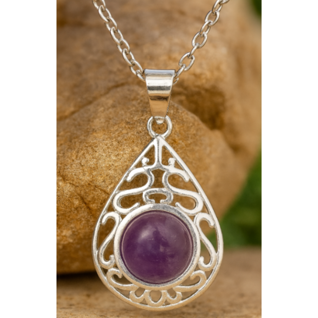 Paula Amethyst Halskette