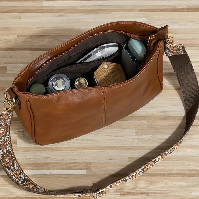 Vegane Schultertasche