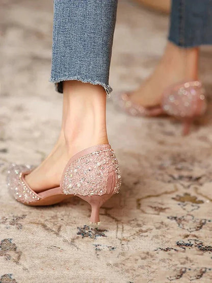 Callumy | Glänzende Damen Sandalen