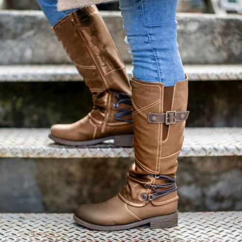 Carlottel | Damen Freizeitstiefel lang