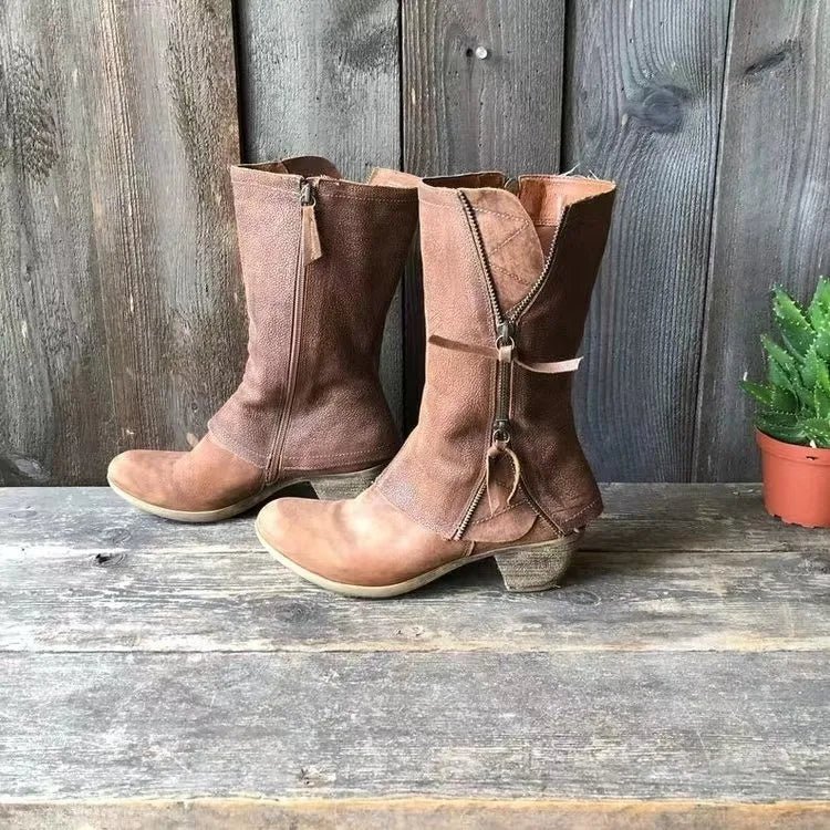 DANIYAH | COWBOY-REISSVERSCHLUSS-STIEFEL