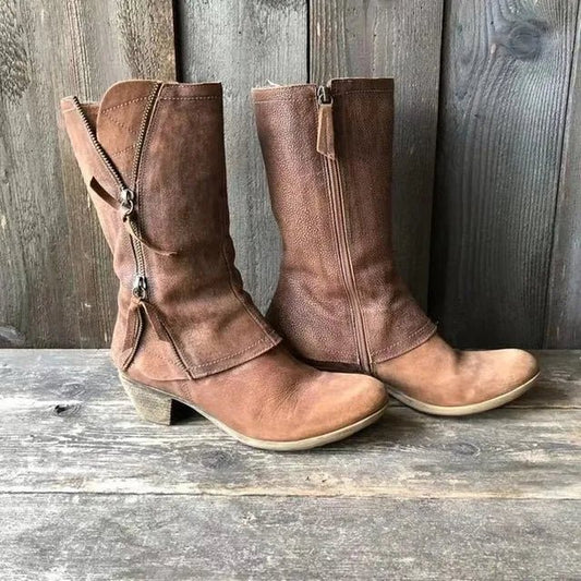 DANIYAH | COWBOY-REISSVERSCHLUSS-STIEFEL