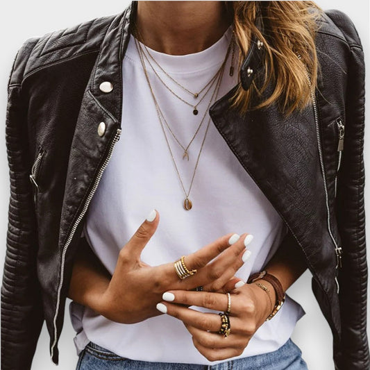 Yara | Elegante Lederjacke