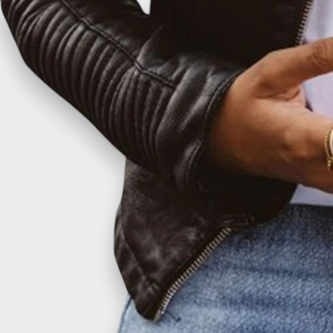 Yara | Elegante Lederjacke