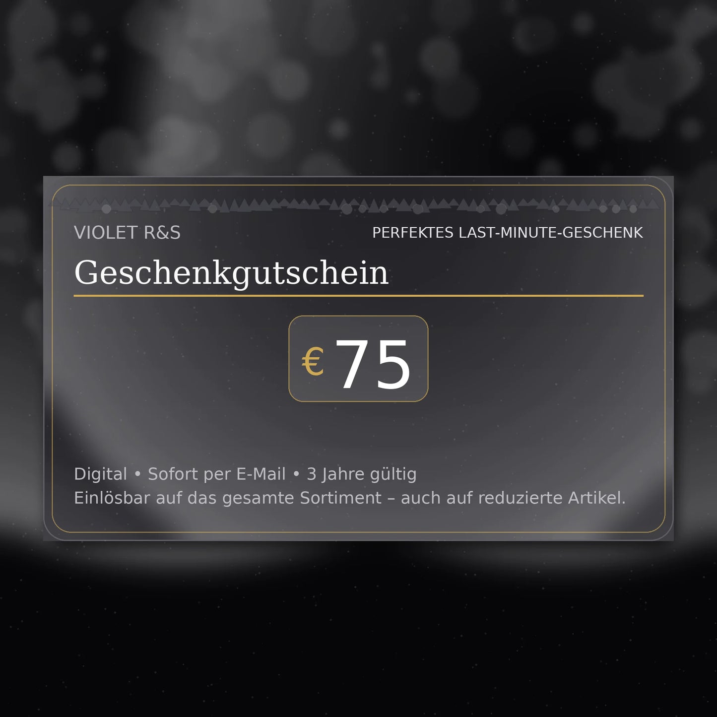 GUTSCHEIN IN SEKUNDEN – DAS PERFEKTE LAST-MINUTE GESCHENK 🎄