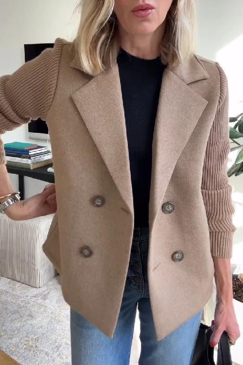 LOLA™| STRALENDE FRÜHLINGPULLOVER MIT STRICKÄRMELN