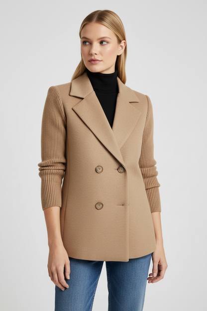 LOLA™| STRALENDE FRÜHLINGPULLOVER MIT STRICKÄRMELN