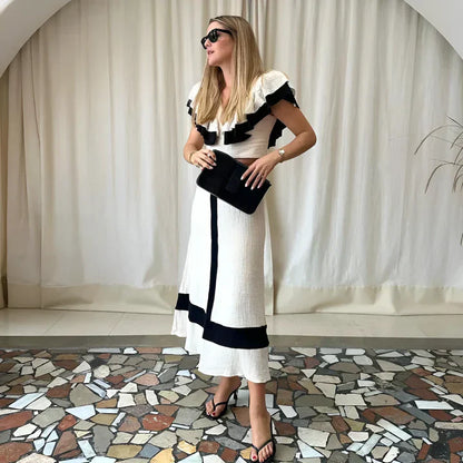 Julia - Patchwork-Midikleid